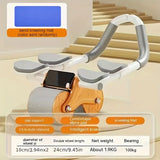 NNETM Rapid Rebound Abdominal Exercise Wheel - Dual-Wheel Design
