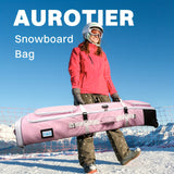 NNETM Snowboard Bag with Wheels and TSA Lock