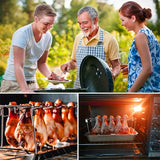 NNETM Stainless Steel Chicken Leg & Wing Rack