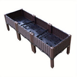 NNETM Raised Garden Bed Planter Box for Herbs & Vegetables