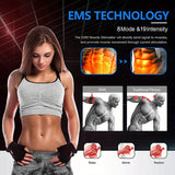 NNETM Abdominal Muscle Stimulator Trainer with 6 Modes and 19 Intensity Levels