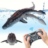NNETM Remote Control Shark Dinosaur Pool Toy Black