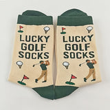 Lucky Golf-Themed Socks