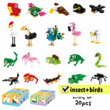 NNETM Animal Building Block Set for Kids (20pcs)