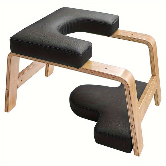 NNETM Yoga Headstand Bench with PU Foam Support
