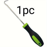 NNETM U-Shaped Metal Ground Nail Remover Hook for Garden