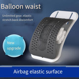 NNETM Adjustable Lumbar Back Stretcher & Massager