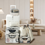 NNETM 8PCS Travel Organizer Storage Set