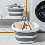 NNETM Foldable Plastic Basin – Collapsible Bucket with Handles