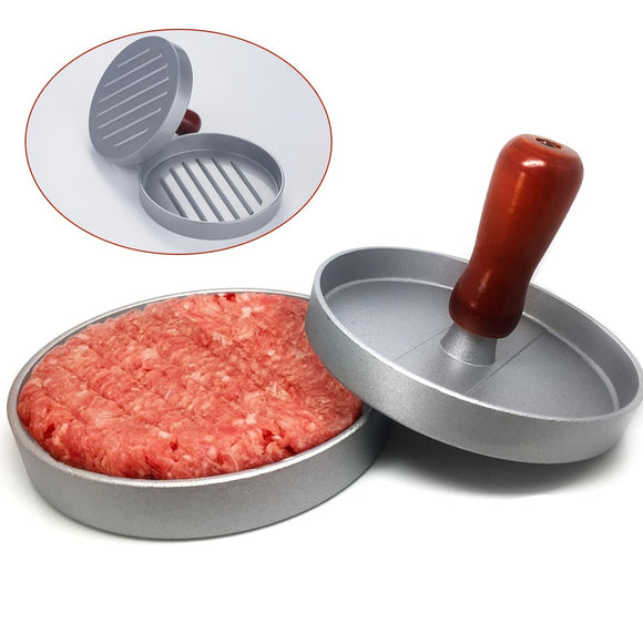 NNETM Metal Burger Press with Non-Stick Coating