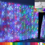 NNETM Festive Brilliance: 17-Color Christmas LED String Lights Curtain