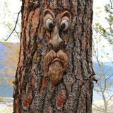 NNETM 3Pcs Tree Faces - Tree Hugger Statues