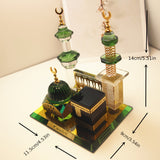 NNETM Classic Crystal Kaaba Model Desk Decoration