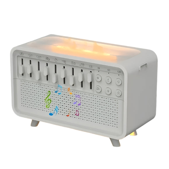 NNETM 3-in-1 Sleep Night Light Humidifier Bluetooth Speaker