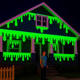 NNETM Halloween UV Reactive Green Slime Banner