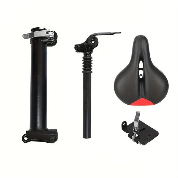 NNETM Electric Scooter Seat Folding Saddle for Kugoo M4/M4 Pro