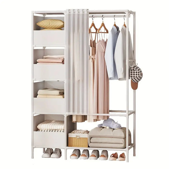 NNETM Tidy Up in Style with Our Dustproof Coat Rack