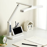NNETM Desk Lamp with Adjustable Arm and Phone Holder