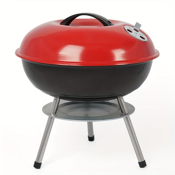 NNETM Portable Charcoal Grill with Kickstand