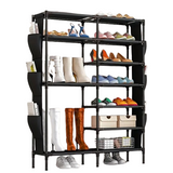 NNETM Vertical Space Saver: Floor-Standing Shoe Rack Solution