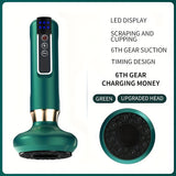 NNETM USB Rechargeable Gua Sha 6-Speed Massage Tool