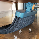 NNETM Extended Long Handle Rotatable Broom and Dustpan Set