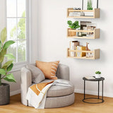 NNETM Chic Hanging Book Shelf: Elevate Your Book Display