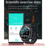 NNETM Round Smart Watch with 3.53cm Screen