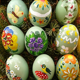 NNETM Realistic Artificial Eggs for Easter Crafts (30pcs)