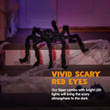 NNETM Giant Spider Halloween Decoration Set (6pcs)