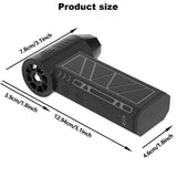 NNETM 4-Speed Portable Cordless Blower Turbo Fan