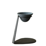 Ceramic Coffee Pot with Black Base and Micro-Hole Filter