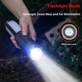 NNETM 2-in-1 LED Camping Light – Extendable Stand Flashlight with 270° Adjustable Beam