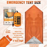NNETM Survival Tent Kit for Outdoor Camping