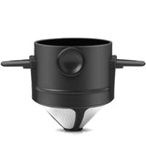 NNETM Portable Coffee Dripper Stainless Steel Reusable Filter