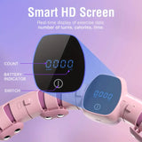 NNETM 1pc Fitness Hoop with 14 Knots Spliceable Design