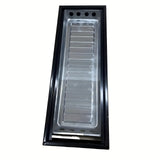 NNETM Portable Cast Iron BBQ Grill with Lid & Tools