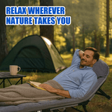 NNETM  Portable Folding Bed – Sturdy Compact Camping Cot for Travel, Home & Office