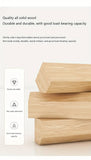 NNETM Solid Wood Stool