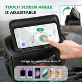 NNETM Bicycle Handlebar Bag with Phone Case Mount