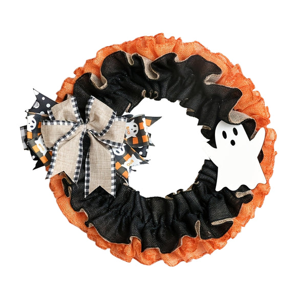 NNETM Halloween Wreath Indoor Holiday Decor