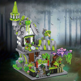 NNETM Halloween Wild Zombie Hut Mini Building Blocks