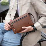 NNETM Combination Lock Clutch Wallet
