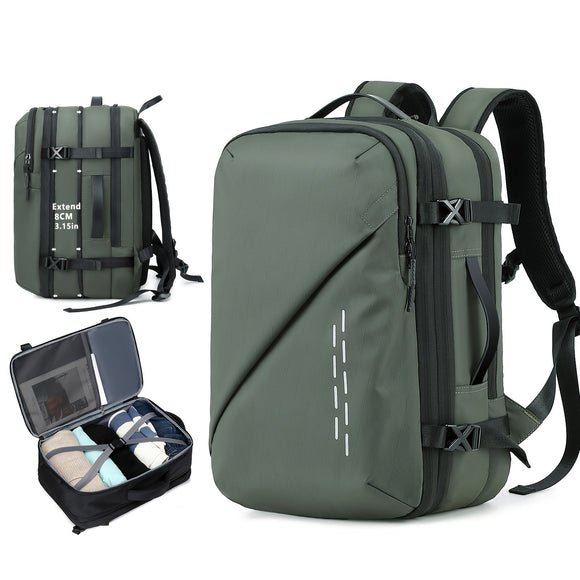 NNETM Vacuum Compression Nylon Backpack for Men