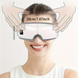 NNETM 4D Smart Eye & Face Massager – Heating, Vibration & Music Relaxation Device