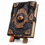 1pc Demon Eye Cursed Book Statue Halloween Home Decor Table Ornament Courtyard Lawn Garden Outdoor Sculpture