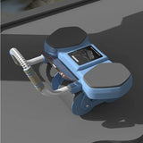 NNETM 1pc Automatic Rebound Abdominal Roller - Portable 4-Wheel