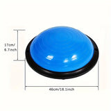 NNETM Flameproof Thickened Balance Ball for Adults(Blue)
