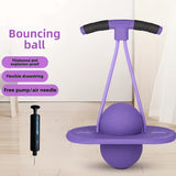High-Elasticity Fitness Bouncing Ball with Handles