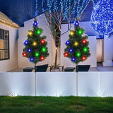 NNETM Celestial Blooms: Twin Solar-Powered Christmas Tree Lights